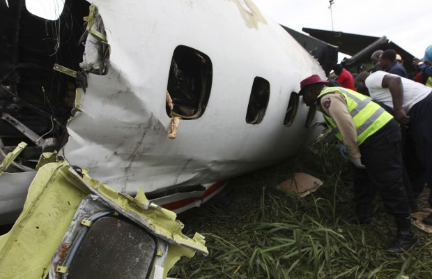 Breaking: plane crashes in Abuja