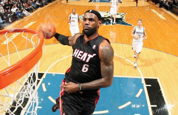 LeBron James On Fire In Return To Cleveland