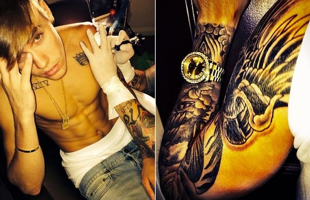Justin Bieber Has Hit His Ink Limit