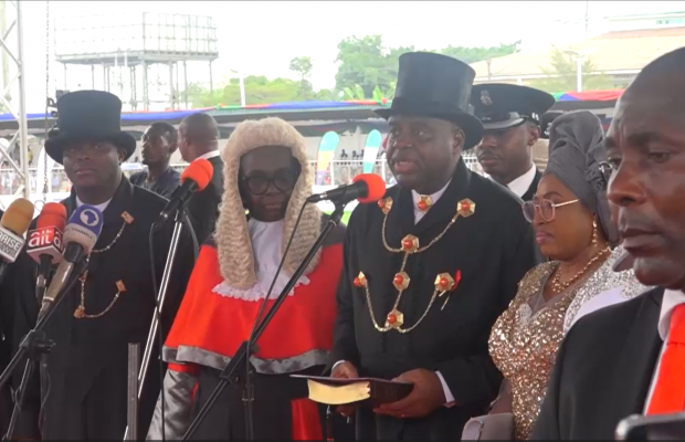Governor Diri takes oath of office for second term