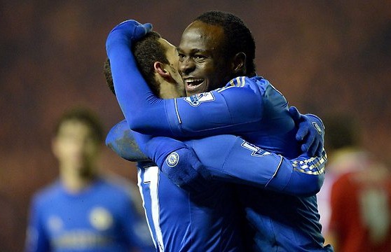 Moses set for fourth FA Cup clash Vs Man United