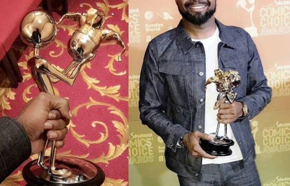 Basketmouth wins Pan African Comic of the year