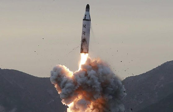 North Korea test-fires another missile