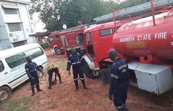 Mgbuka fire:Residents fault Anambra fire service over incompetence.
