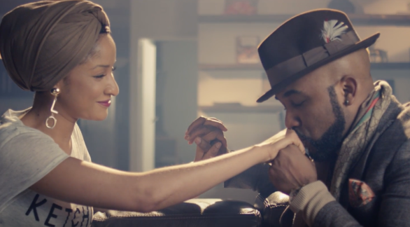 BankyW and Adesua rock matching sneakers