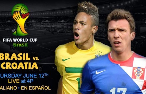 Brazil vs Croatia at Anfield in World Cup warm up in June