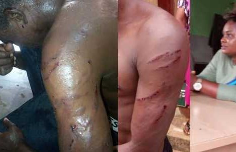 Woman orders thugs to brutalize gateman