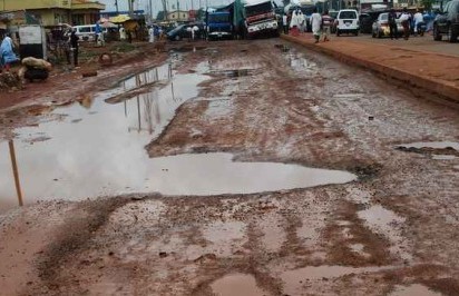 Delta community lament over deplorable road