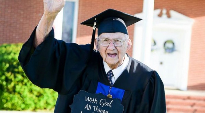 Meet the 88years old college graduate