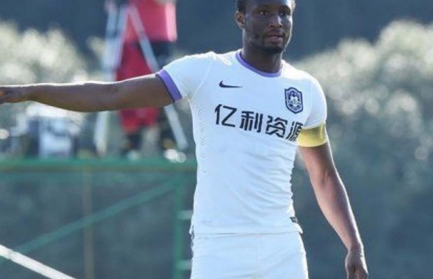 Mikel scores first goal for Chinese Club