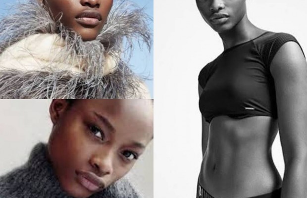 Nigerian model takes face of Calvin Klein's underwear