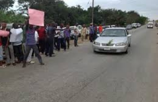 Transport workers protest in Ekiti