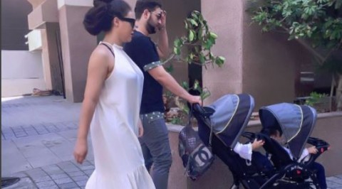 Nadia Buari shares a glance of baby daddy's face