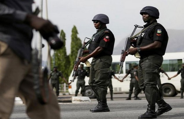 Police parade suspected criminals