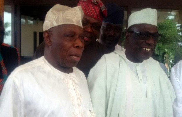 Obasanjo meets Makarfi