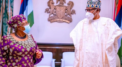 President Buhari to Okonjo-Iweala: We’re Happy You Made It