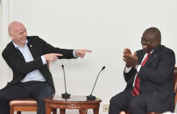 Ambode receives FIFA president