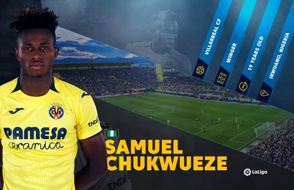 Chukwueze wins revelation player of the year award