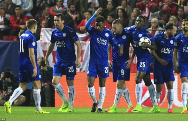 Ndidi makes UCL debut as Leicester peg back Sevilla