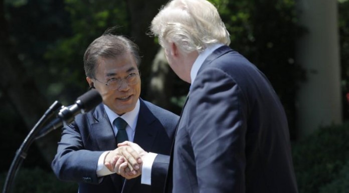 Trump and Moon agree on sactioning North Korea