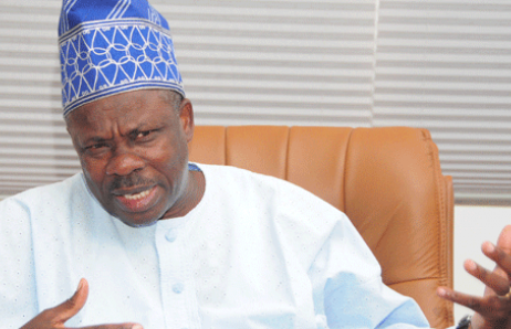 Amosun welcomes first baby, presents gifts