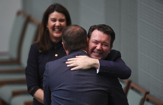 Australian lawmaker proposes to same-sex partner