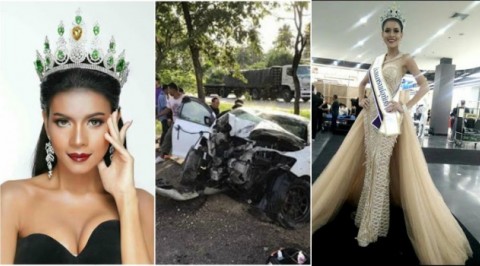 Beauty queen dies in ghastly car crash