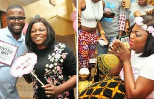 Funke Akindele gets surprise birthday party (photos)