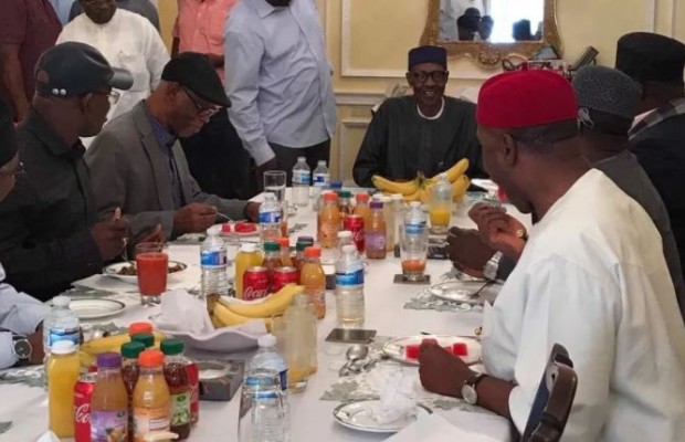 Read what Buhari discussed with APC governors