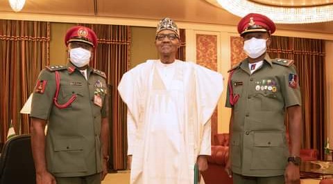 Dodo Resumes Duty as Buhari’s ADC as Abubakar Bows Out