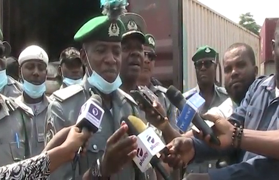 Customs Seizes over 2,115 Bags of Imported Rice, Cars