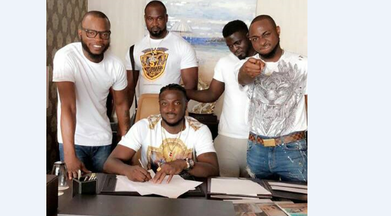 Davido signs new act to DMW