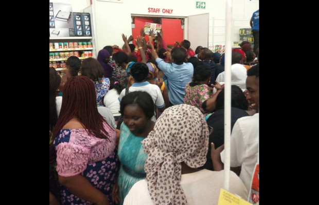 Black Friday: Lagosians storm Ikeja mall