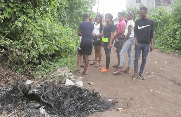 Jungle justice: Suspected armed robber burnt to death in Imo