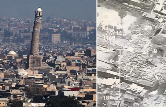 US, Iraq- ISIS blew Mosul historic mosque