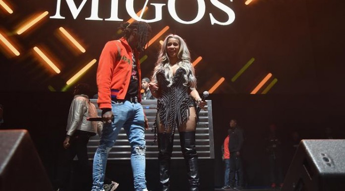 Offset proposes to Cardi B live on stage
