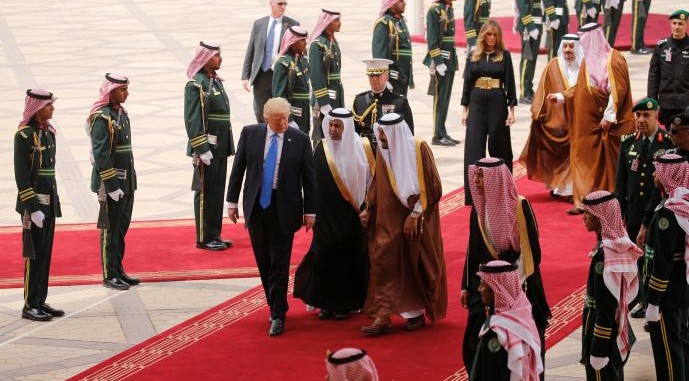 Trump visits Saudi, begins foreign trip