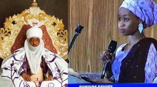 Sanusi supports daughter for slapping a man