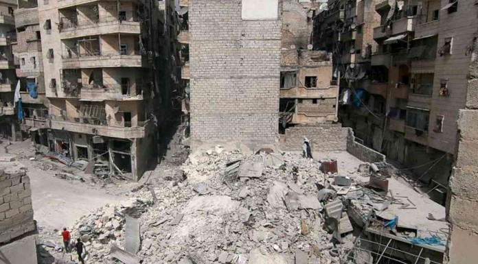 Bomb blast kills 6 in Aleppo, Syria