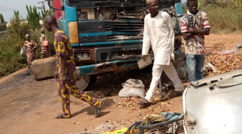 Truck Crushes Four to Death on Ijebu Ode - Oru Road