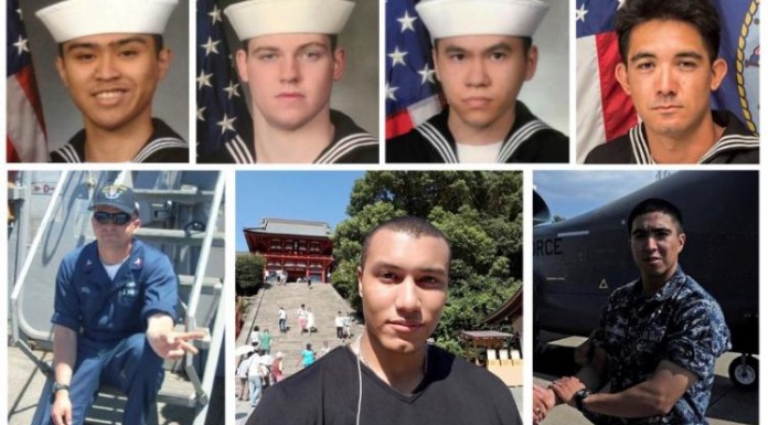 7 U.S missing sailor found dead