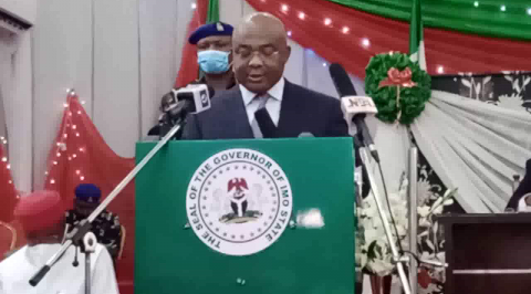 Governor Uzodimma Presents N346.9B as Budget for 2021