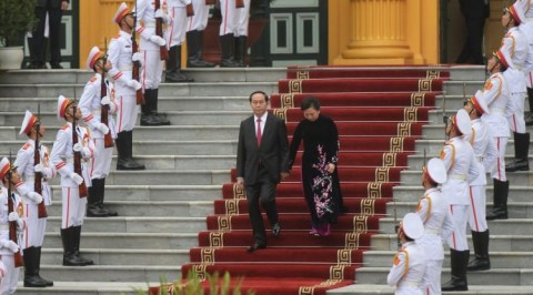 Vietnam President appears in public after more than a month leave