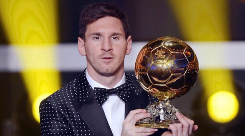 Messi Wins Fourth Consecutive Ballon d'Or
