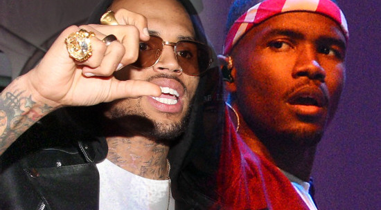 Chris Brown & Frank Ocean Fights At Recording Studio