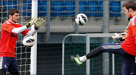 Iker Casillas Resumes Full Training After hand injury