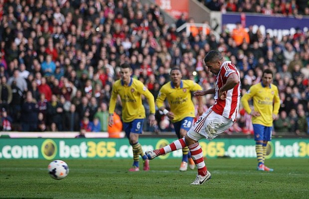 Arsenal Lose 1-0 At Stoke