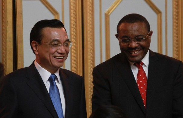 Chinese Premier Arrives Nigeria