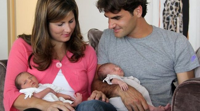 Roger Federer's Wife Mirka Gives Birth To Another Set Of Twins