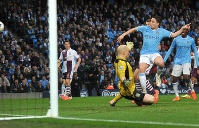 Manchester City 4-0 Aston Villa: Dzeko Double Puts Pellegrini's Men Closer To League Title